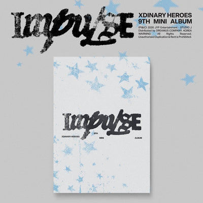 Xdinary-Heroes 9th Mini Album - IMPULSE (POSTCARD BOOK Ver.) + POB