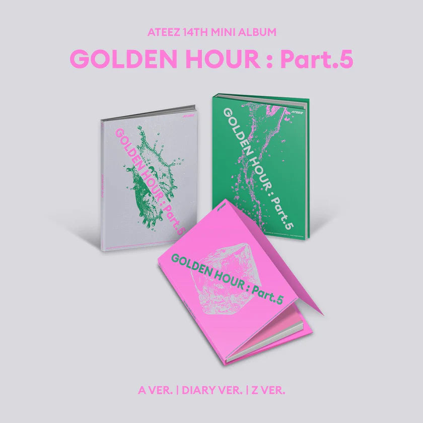 ATEEZ - [GOLDEN HOUR : Part.5] STANDARD VER. + POB