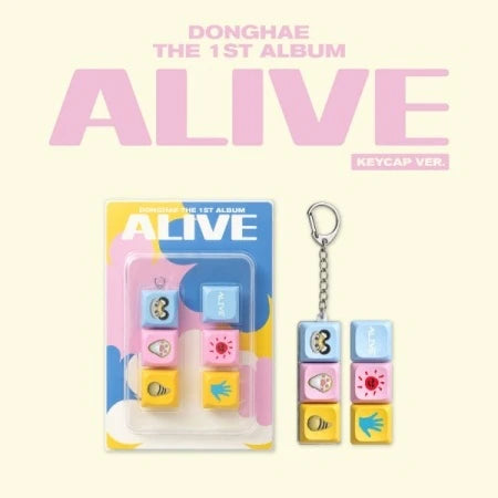 DONGHAE - [ALIVE] 1st Album KEYCAP Version + POB
