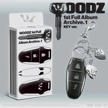 WOODZ - [ARCHIVE. 1] 1st FULL ALBUM (KEY Version LIMITED Edition)