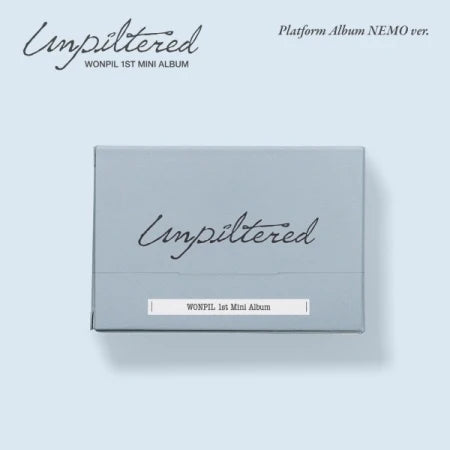 WONPIL - [UNPILTERED] 1st Mini Album (PLATFORM Version)