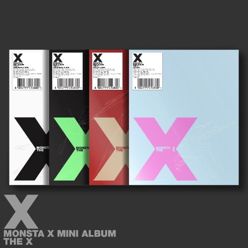 [Entrega inmediata] MONSTA X - [THE X] 13th Mini Album  (PHOTOBOOK VER) + POB (Random)