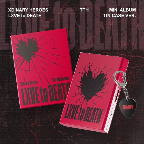 Xdinary Heroes 7th Mini Album [LXVE to DEATH] (TIN CASE Ver.) (MD Ver.)