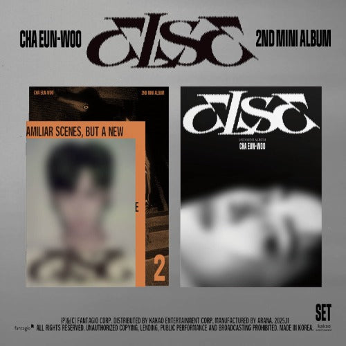 CHA EUNWOO 2nd Mini Album [ELSE] (RANDOM)