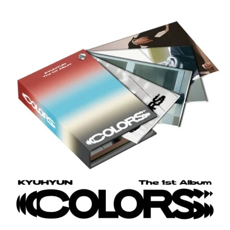 KYUHYUN - [COLORS] 1st Album COLOR SWATCH BOOK Version