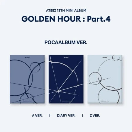 ATEEZ 13th Mini Album [GOLDEN HOUR : Part.4] (POCCALBUM Ver.)