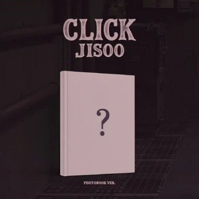 JISOO - [CLICK] Single Album PHOTOBOOK Version + POB