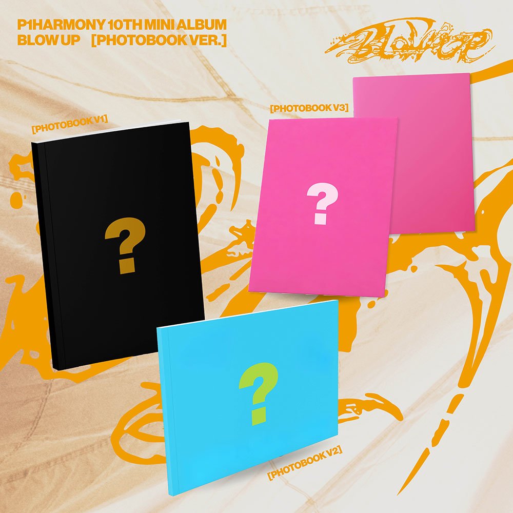 P1Harmony 10th Mini Album - BLOW UP (Photobook Ver.) +POB