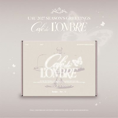 UAU - 2027 Season's Greetings Cafe De L'Ombre_Recipe . For . U + POB