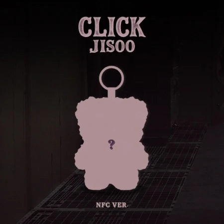 JISOO - [CLICK] Single Album CLICK BABY BEAR NFC Version + POB
