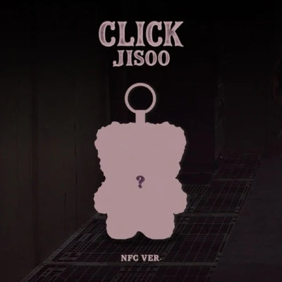 JISOO - [CLICK] Single Album CLICK BABY BEAR NFC Version + POB