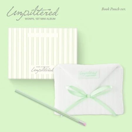 WONPIL - [UNPILTERED] 1st Mini Album (BOOK POUCH Version) + POB