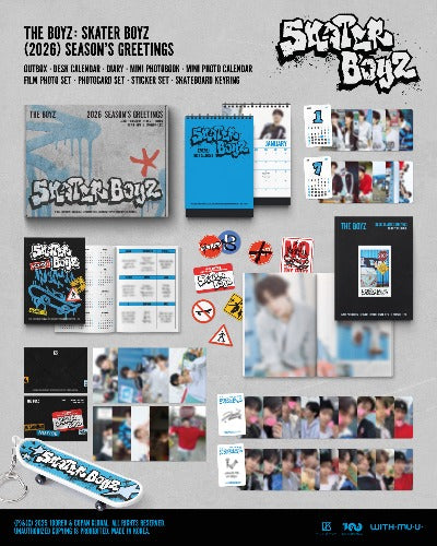 THE BOYZ 2026 SEASON'S GREETINGS [THE BOYZ : SKATER BOYZ] + POB