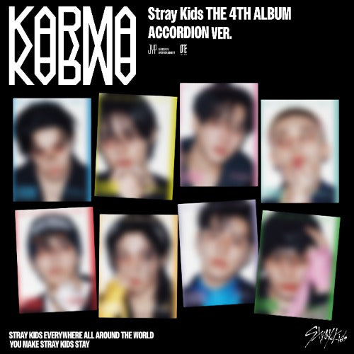 [ENTREGAINMEDIATA] STRAY KIDS - [KARMA] 4th Album  (ACCORDION) ( CHANGBIN VERSION)