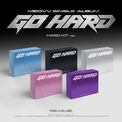 MEOVV- SINGLE ALBUM GO HARD (HARD KIT ver.) + POB
