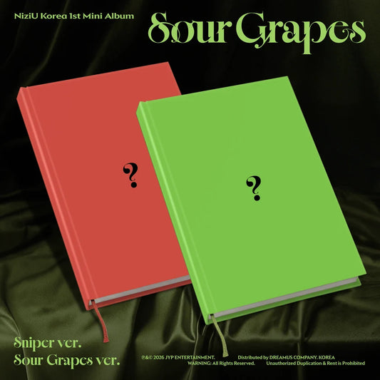 NiziU - 1ST MINI ALBUM [Sour Grapes] Photobook ver.. + POB