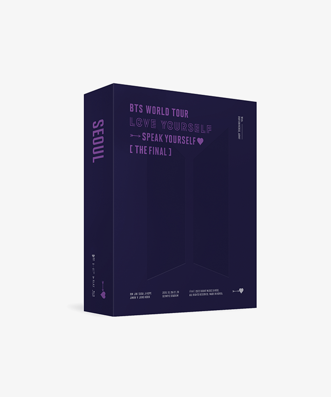 BTS - WORLD TOUR [LOVE YOURSELF : SPEAK YOURSELF THE FINAL] (Blu-ray)