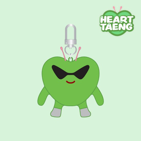 STRAY KIDS - [CASE 143 OFFICIAL MD] HEART TAENG KEYRING(GREEN) (LANZAMIENTO 25 DE ENERO)