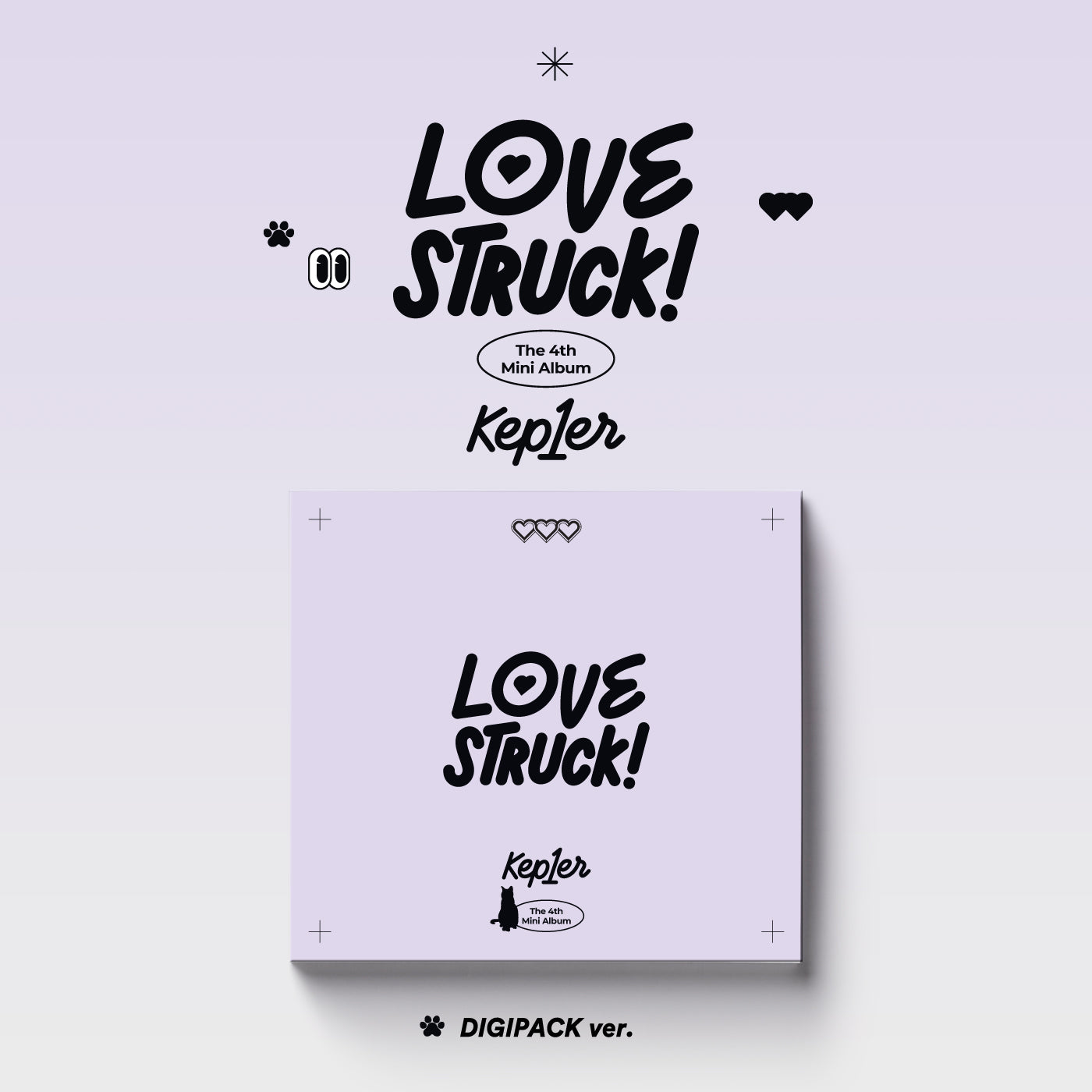 Kep1er - The 4th Mini Album [LOVESTRUCK!] (DIGIPACK Ver.)